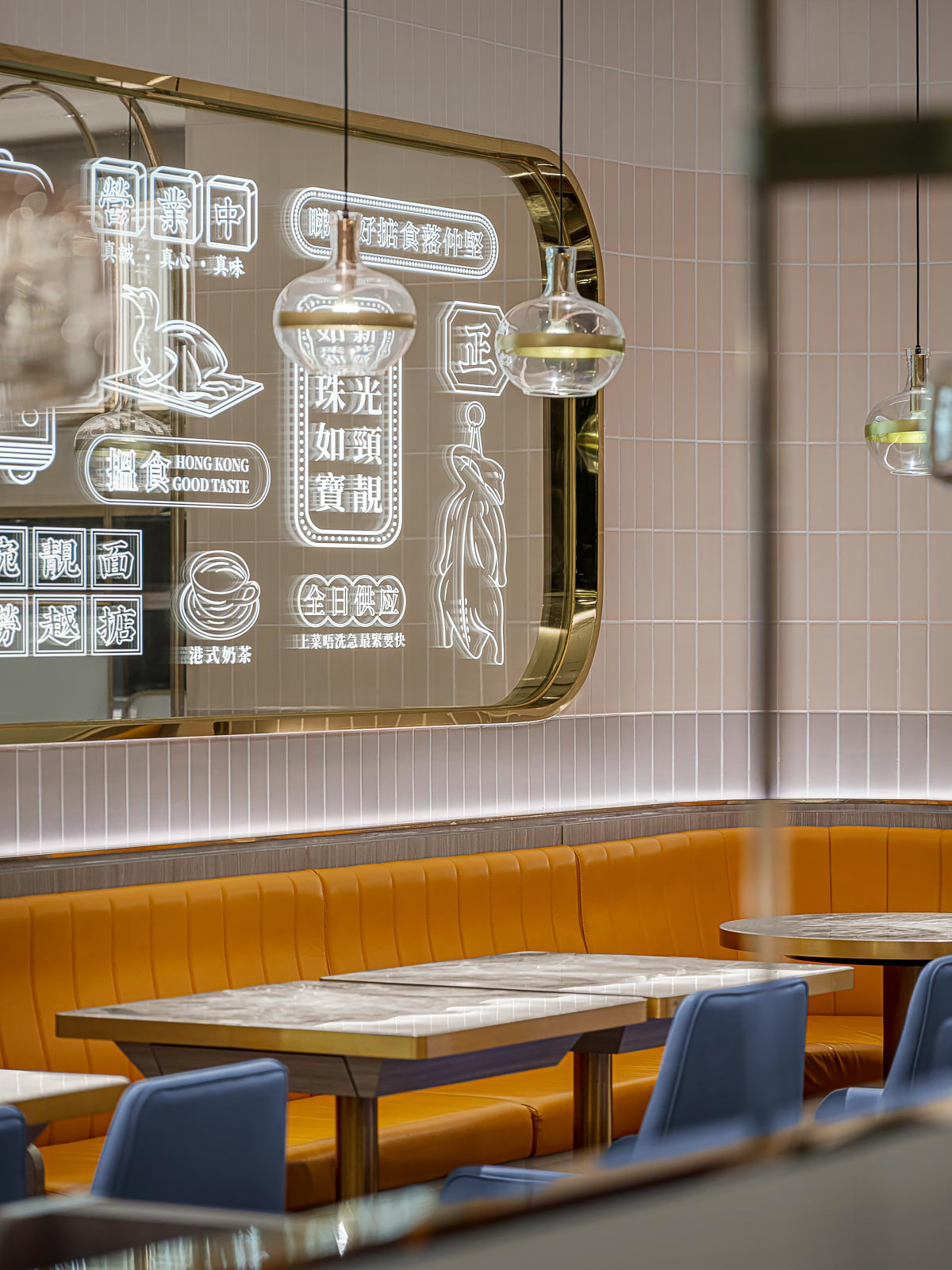 深圳茶餐厅设计，新宝餐厅就很“港真”