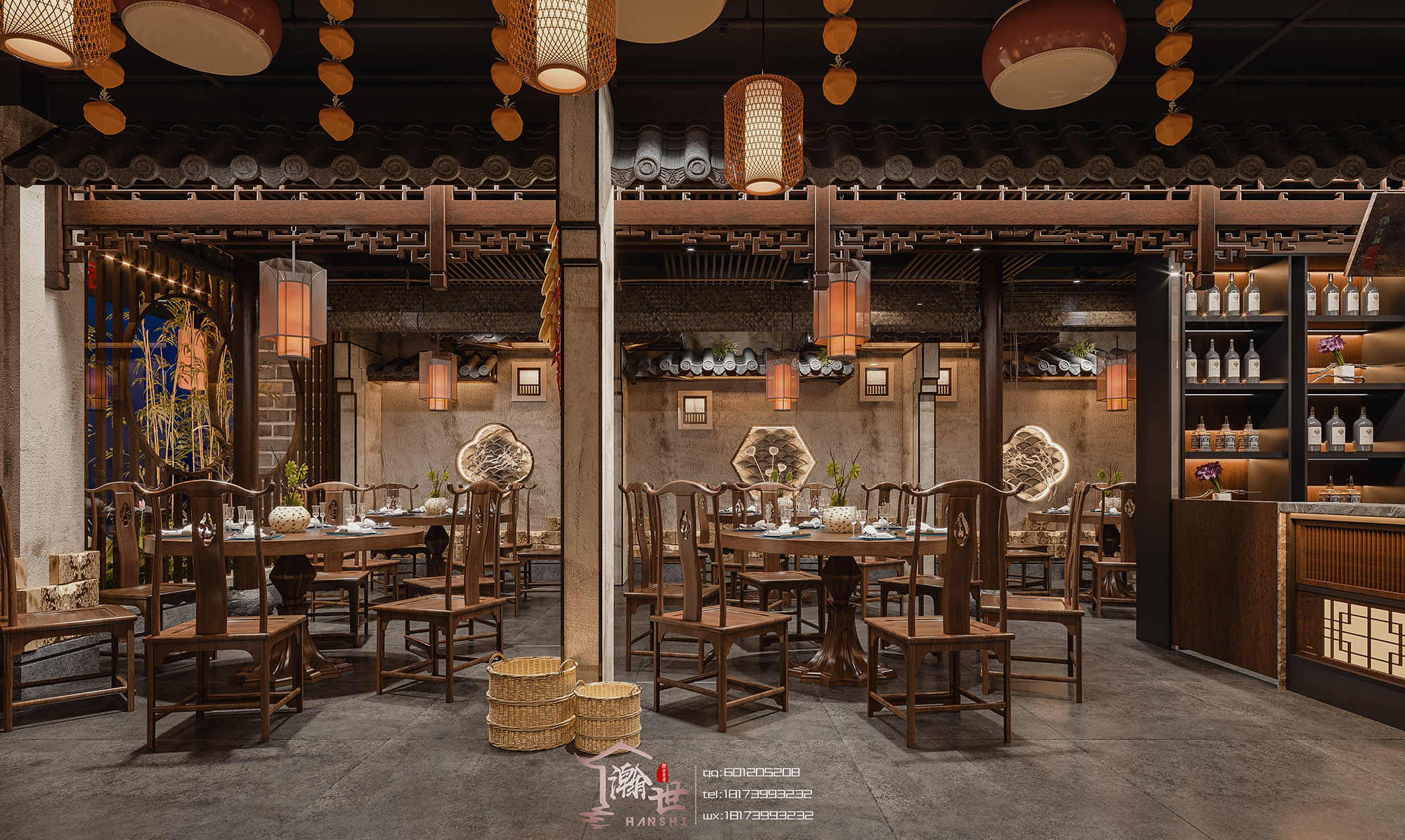 瀚世表现—餐饮工装案例分享
