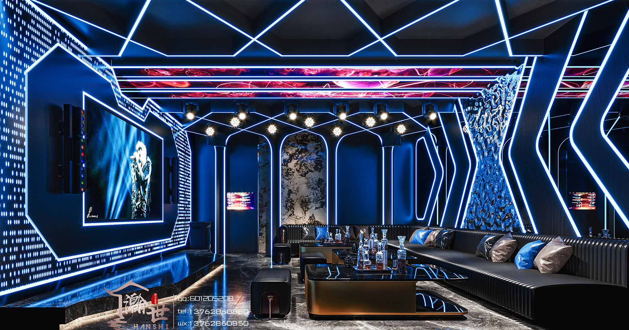 瀚世表现—酒吧KTV展示