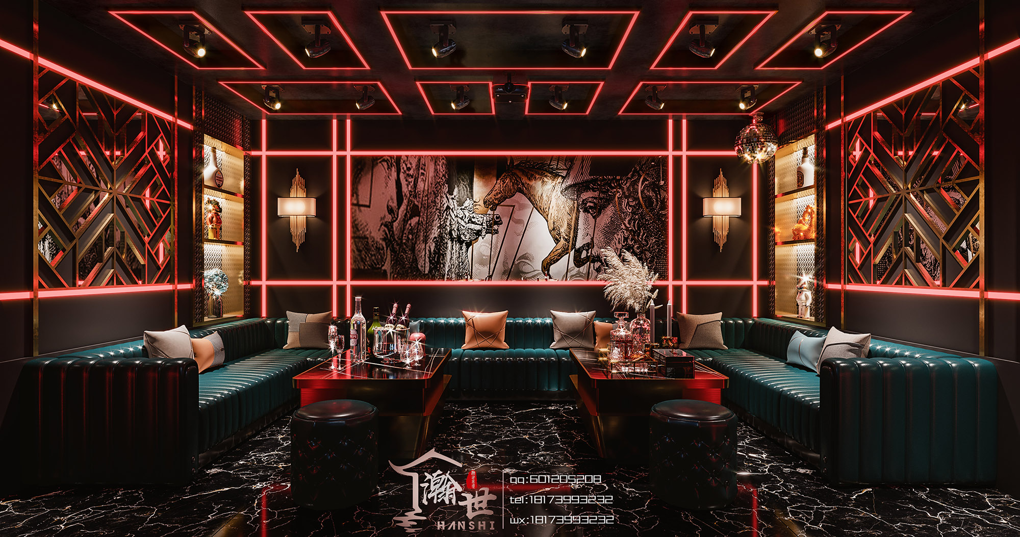 瀚世表现—酒吧KTV展示