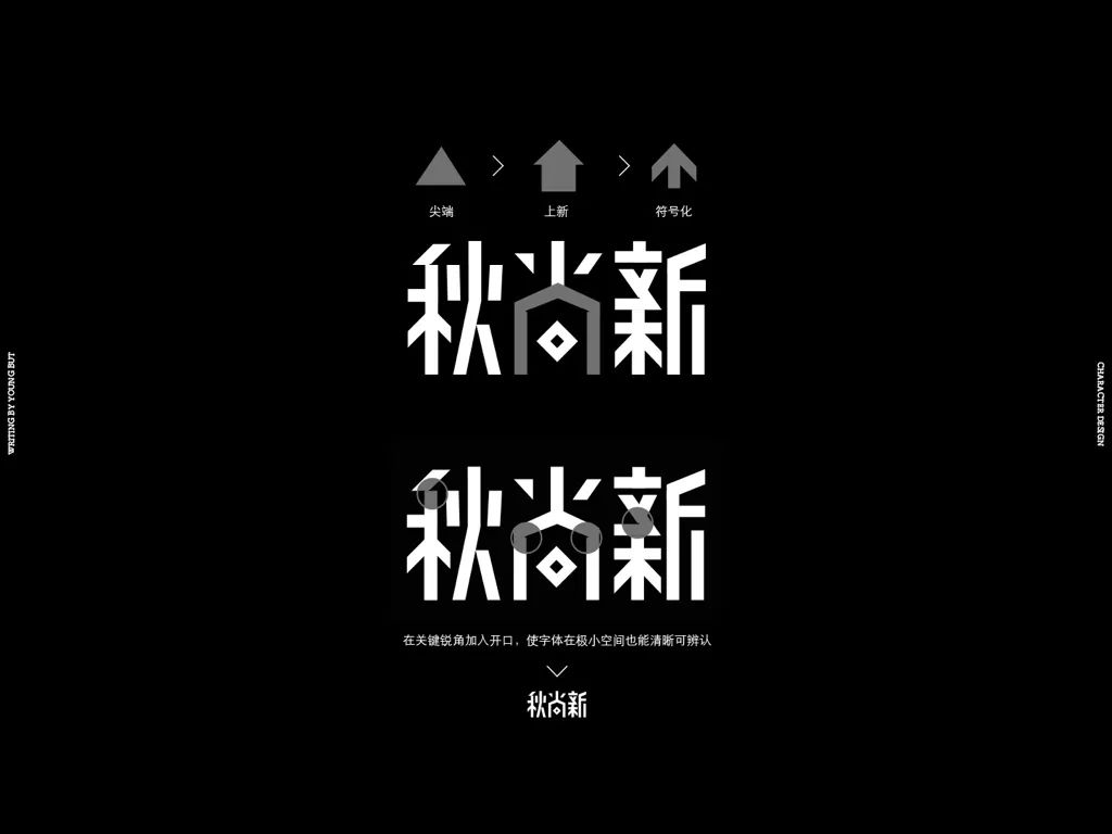 字如其人 | 楊不過字体设计分享（上）